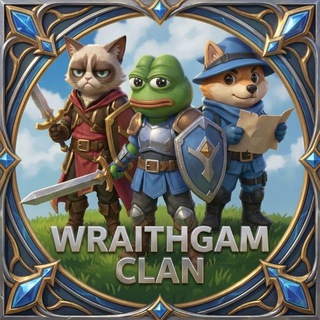 Telegram profile photo for Wraithgam Clan 👻 / Fomo Fighters