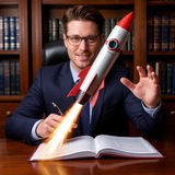 Telegram profile photo for Правовая ракета 🚀 24/7 法律火箭 🚀 24/7