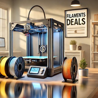 Telegram profile photo for פילמנטים 3D - קונים חכם, מדפיסים יותר