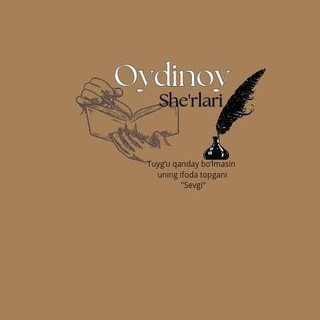 Telegram profile photo for Oydinoy ✍️ sheʼrlar🦋🦋🦋🦋🦋🦋🦋🦋 She'rlar mualliflik huquqiga ega iltimos ruhsatsiz foydalanmang❤️