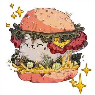 Telegram profile photo for два весёлых котёнка гриль