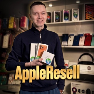 Telegram profile photo for 𝗖𝗛𝗔𝗡𝗘𝗟 | AppleResell