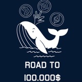 Telegram profile photo for ROAD TO 100.000$