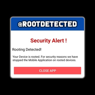 Telegram group profile photo for Android Root Detected - by @VD_Priv8