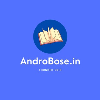 Telegram profile photo for AndroBose.in Easy way to learn Somthing New