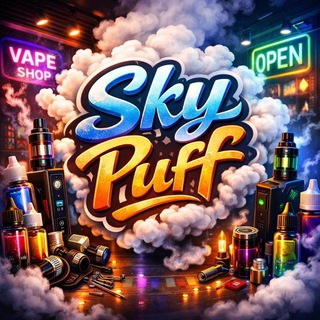 Telegram profile photo for SKY PUFF | ВЕЙП-ШОП