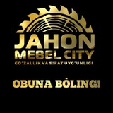 Telegram profile photo for Jahon Mebel City(furniture &material)