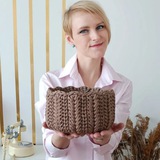 Telegram profile photo for Subbotina_decor. Интерьерное вязание.