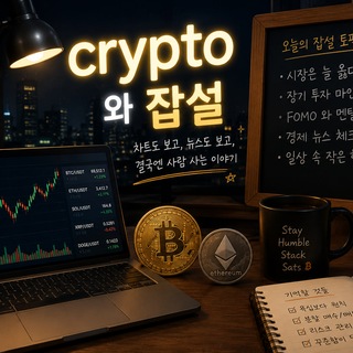 Telegram profile photo for Crypto 와 Non-Crypto 사이