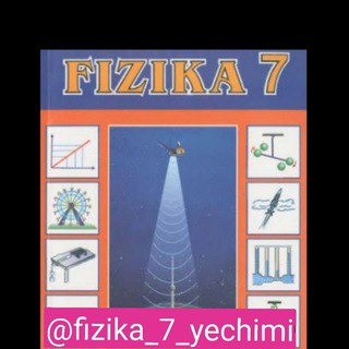 Telegram profile photo for 7 sinf fizika yechimi