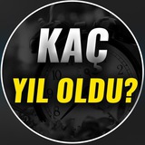 Telegram profile photo for Kaç Yıl Oldu?