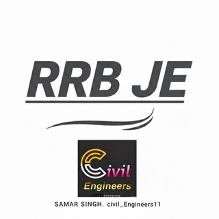 Telegram profile photo for RAILWAY JE CIVIL ENGINEERS