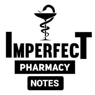 Telegram profile photo for IMPERFECT PHARMACY NOTES BOOK