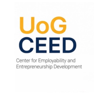 Telegram group profile photo for UoG-Center for Employability and Entrepreneurship Development (CEED)