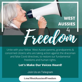 Telegram profile photo for West Aussies 4 Freedom