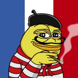 Telegram profile photo for $PÉPÉ French Pepe