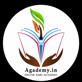 Telegram profile photo for Agademy.in - Online Agri Academy🌱📚