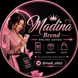 Telegram profile photo for Madina Brend🛍️
