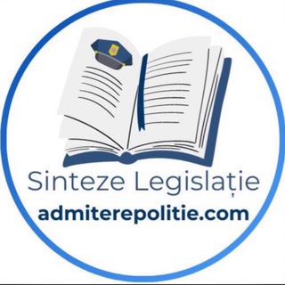 Telegram group profile photo for Admitere Politie 2026 🏆 Sinteze Legislatie - admiterepolitie.com