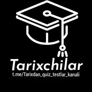 Telegram profile photo for Tarixdan Quiz Testlar