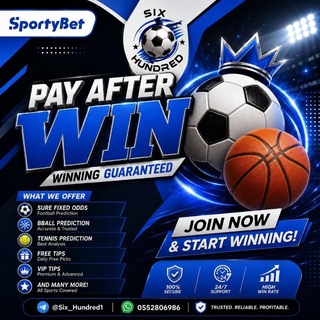 Telegram profile photo for SPORTYBET PAY AFTER WIN🎉🔐