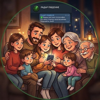 Telegram group profile photo for Чат Радар Південне