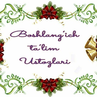 Telegram profile photo for BOSHLANG‘ICH USTOZLARI👨💻
