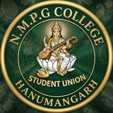 Telegram profile photo for NMPG COLLEGE HANUMANGARH