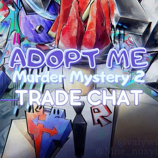 Telegram group profile photo for Murder Mystery 2 | Adopt me трейды🎆