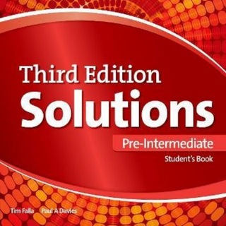 Telegram profile photo for Solutions, 3ed Pre-Intermediate
