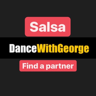Telegram group profile photo for Salsa Find a Partner DanceWithGeorge - ONLY FOR COURSES AT DanceWIthGeorge.