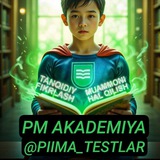 Telegram profile photo for Prezident Maktabiga tayyorlov