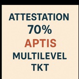 Telegram profile photo for Attestation 70% and TKT with Azizbek Aliyev