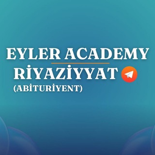 Telegram profile photo for Eyler Academy-Riyaziyyat Abituriyent