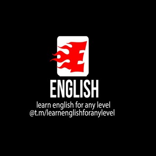 Telegram profile photo for Learn English for any level