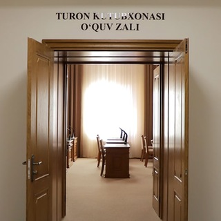 Telegram profile photo for "TURON" KITOBXONLARI KLUBI