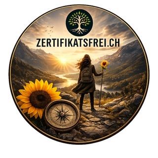 Telegram group profile photo for Zertifikatsfrei.CH – Orientierung in bewegten Zeiten