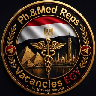 Telegram profile photo for Ph.&Med Reps Vacancies EGY