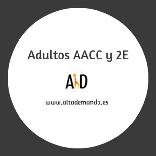 Telegram group profile photo for Adultos AACC y Doble Excepcionalidad