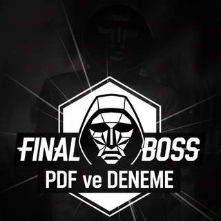 Telegram profile photo for Final Boss PDF #KURULUŞ