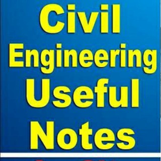 Telegram profile photo for Civil Engineering, Interview Questions Answer & Notes