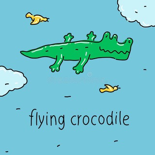 Telegram profile photo for Крокодил полетел