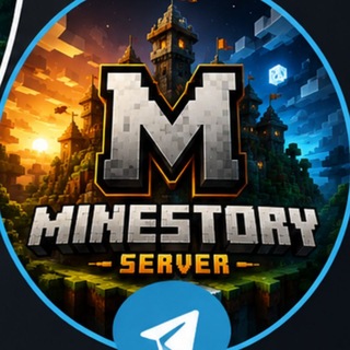 Telegram profile photo for Minestory майнкрафт сервер