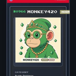 Telegram profile photo for 🐒✨MONKEY/420\GAMBLE 🎲