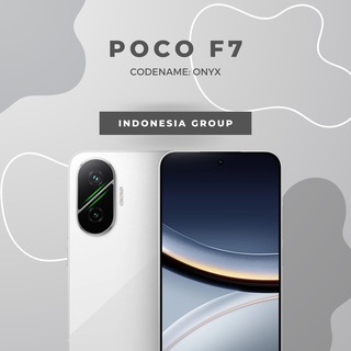 Telegram profile photo for Poco F7 | Onyx 🇮🇩
