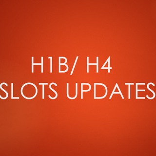 Telegram group profile photo for H1B/H4 Visa Slots Updates