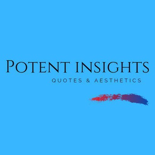Telegram profile photo for Potent Insights