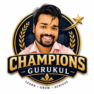 Telegram profile photo for CHAMPIONS GURUKUL