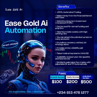 Telegram profile photo for Eazy Robot 🤖