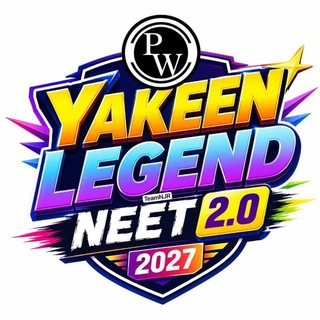 Telegram profile photo for YAKEEN 2.0 LEGEND NEET 2027